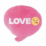 Emoji Bubble Word Love Throw Pillow Home Decor - AttractionOil.com
