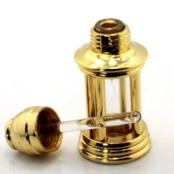 Gold Hourglass Lantern Style Bottle Filled with Pheromones Specials - AttractionOil.com