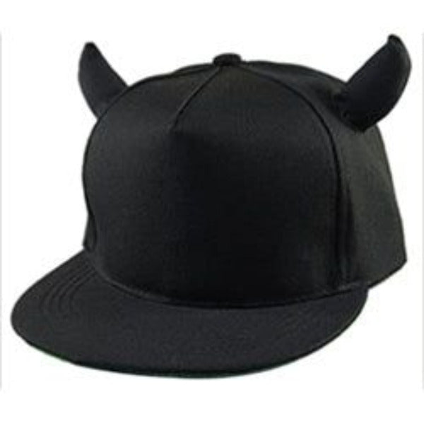 Black Horns Baseball Cap AttractionOil.com