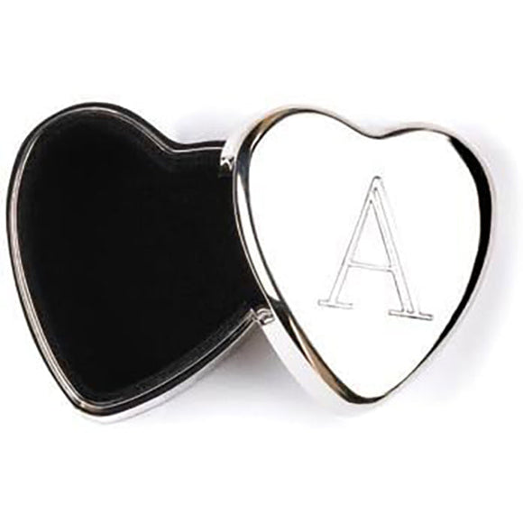 Custom Monogram Heart Keepsake Box PheromoneOil.com