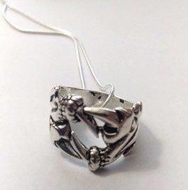Dragon Claw Ring on Necklace - AttractionOil.com