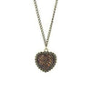 Leopard Heart Necklace