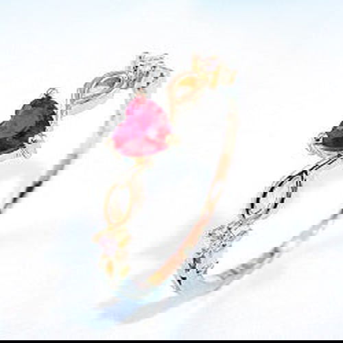 Red Crystal Heart Ring - AttractionOil.com