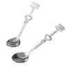 Teacup Thank You Spoon Pair
