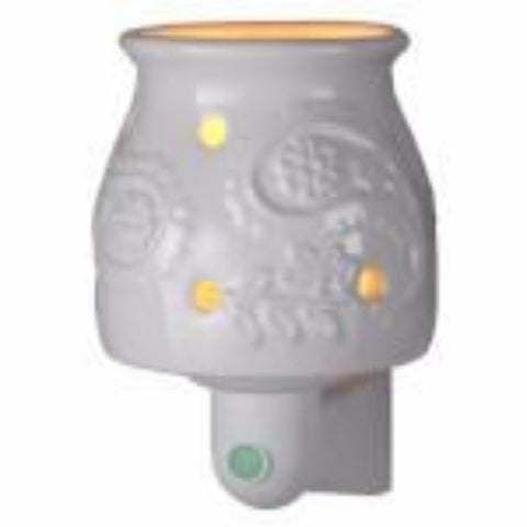 Wax-Free Night Light Warmer with Vanilla Scented Disc - AttractionOil.com