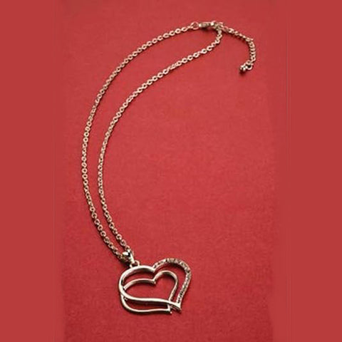 Double Heart Necklace