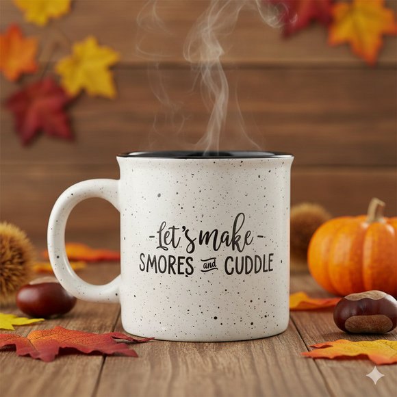 Let's Make S'mores And Cuddle Mug PheromoneOil.com / AttractionOil.com
