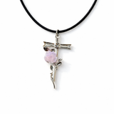 Sword Rose Pendant Necklace AttractionOil.com