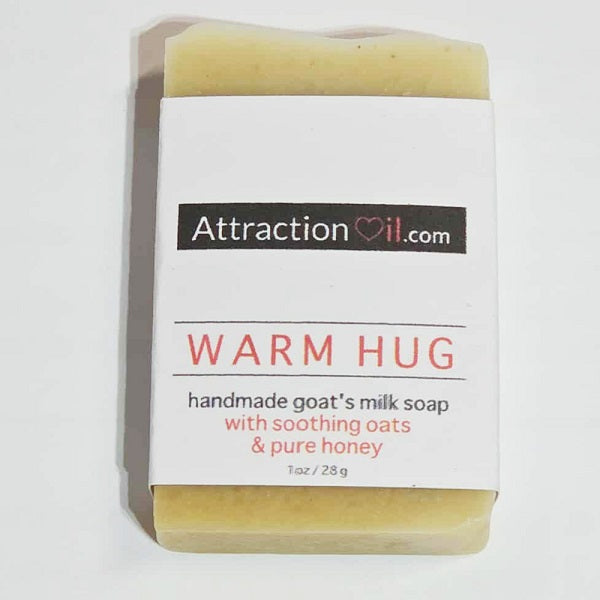 "Warm Hug" 1 oz. Bar Soap - Handmade - Goat's Milk & Honey Mini Soap PheromoneOil.com