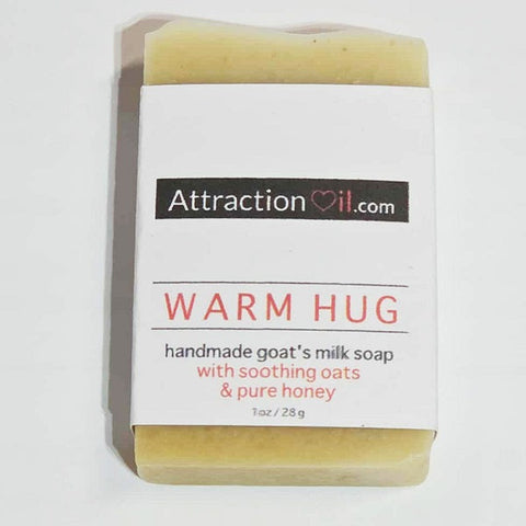 "Warm Hug" 1 oz. Bar Soap - Handmade - Goat's Milk & Honey Mini Soap PheromoneOil.com