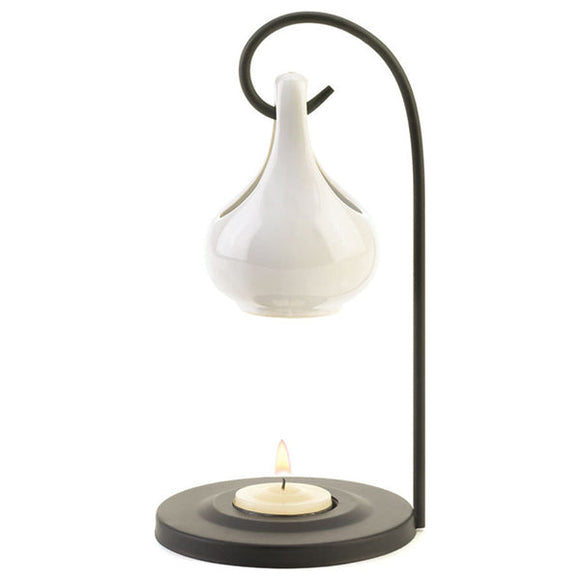 White Tear Drop Oil Warmer PheromoneOil.com