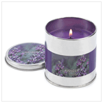 Lavender Scent Tin Candle Candle Collection - AttractionOil.com