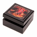 Crimson Dragon Treasure Box Containers - AttractionOil.com