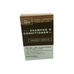 Coconut Vanilla Land Ocean 2 In 1 Shampoo Conditioner Bar