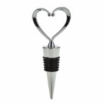 Silver Heart Wine Stopper Drinkware - AttractionOil.com