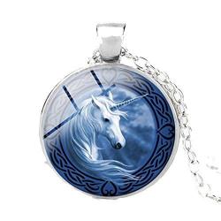Unicorn Celtic Knot Pendant Necklace Jewelry - AttractionOil.com