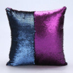 Purple/Blue Color Changing Mermaid Pillow Cover Home Decor - AttractionOil.com
