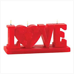 Love  Figural Candle