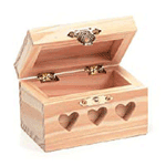 Unfinished Wood Box Containers - AttractionOil.com
